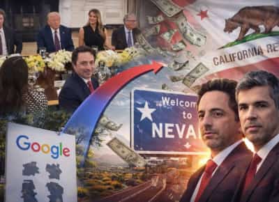 קליפורניה על סף רעידת אדמה כלכלית: מייסדי גוגל מובילים בריחת מיליארדרים היסטורית ממדינת הזהב