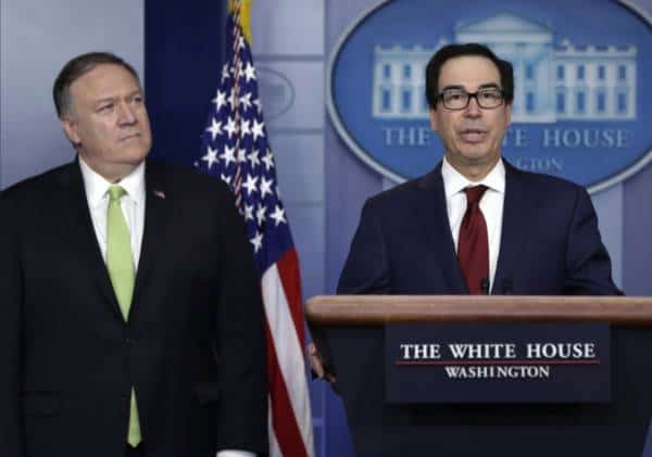 בתגובה למתקפה האיראנית: ארה"ב מטילה סנקציות נוספות על המשטר בטהרן