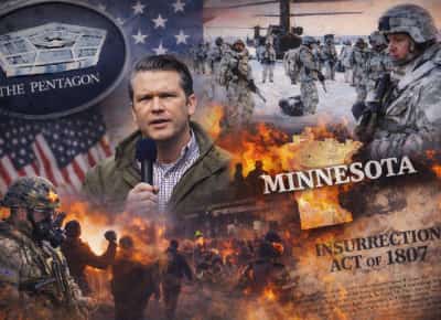 כוננות באלסקה, איום במינסוטה: הפנטגון נערך לפריסה פנימית של 1,500 חיילים – וטראמפ שולף את חוק המרד 