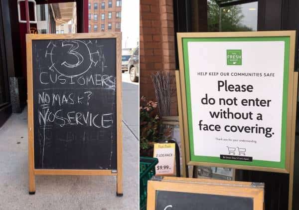 שאלת השאלות: האם בעלי עסקים יכולים לחייב אתכם לשים מסכות?