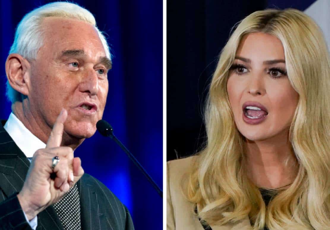 "לקושנר יש IQ 70, לך תז%@$ אתה והבת ה^% תומכת ההפלות שלך":  צפו ברוג'ר סטון מקלל את טרמאפ ואת איוונקה