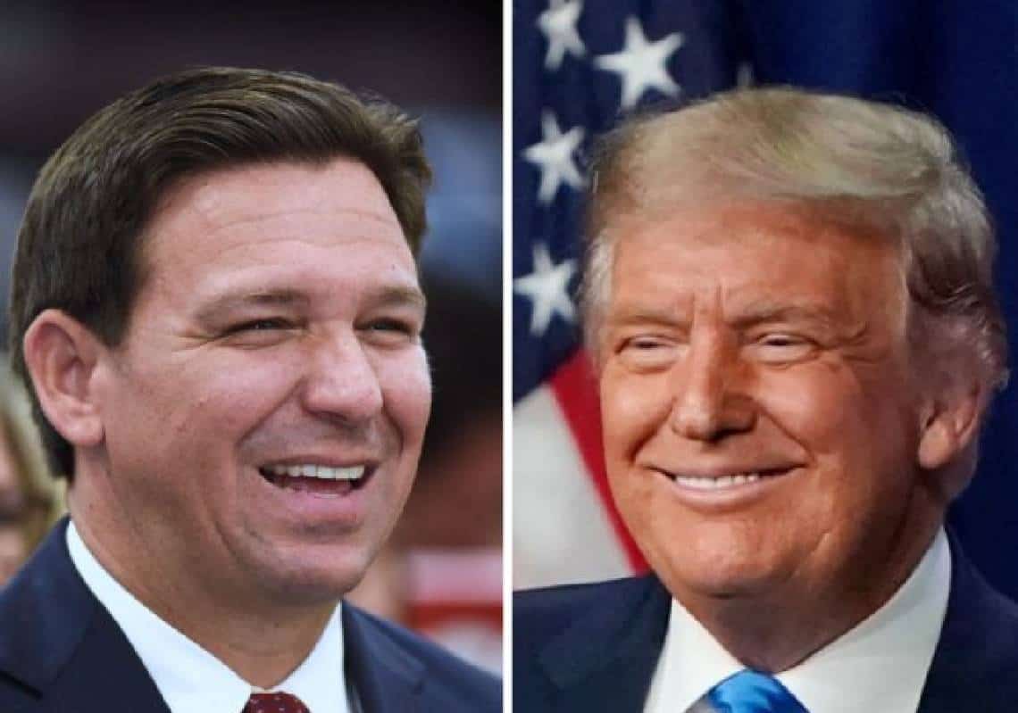 סקר: רון דסנטיס מוביל לראשונה על דונלד טראמפ בקרב על המועמדות לנשיאות בניו המפשייר