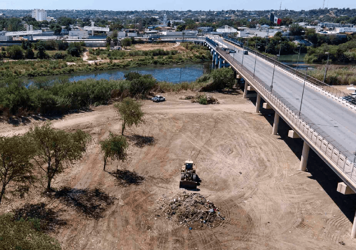 המשבר בגבול: גשר דל ריו פונה מכלל המהגרים מהאיטי 