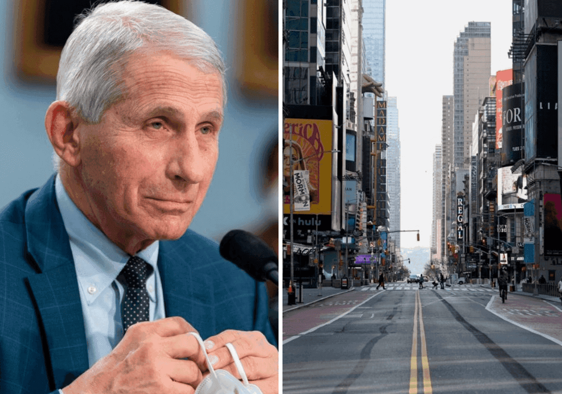 פרופ' שהתנגד למדיניות הסגרים: "החופש האקדמי מת. פאוצ'י מיקם את עצמו כאפיפיור של המדע"