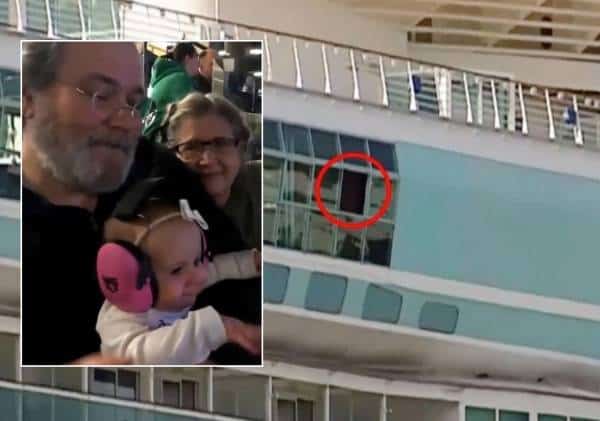 "רק רוצה שהסיוט הזה ייגמר": סב הפעוטה שנפלה אל מותה במהלך חופשת קרוז צפוי להודות באשמה