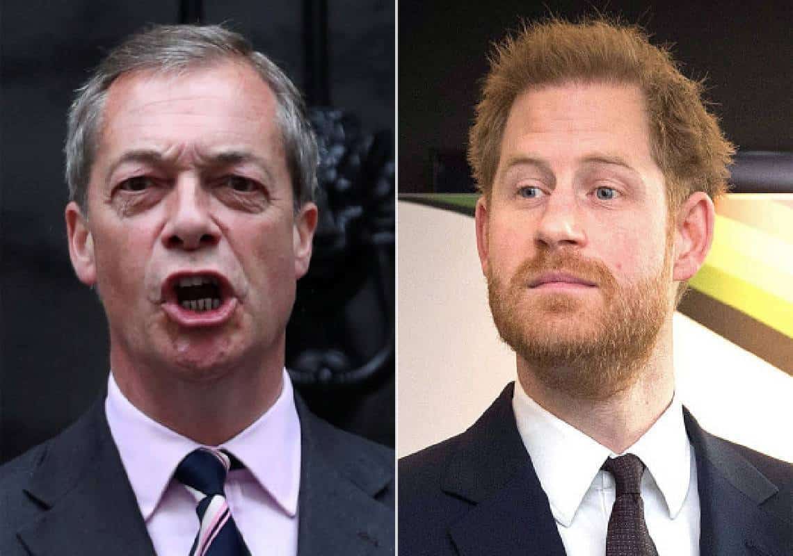 "הבריטים לא יקבלו את הארי בחזרה עם שטיח אדום": מנהיג הברקזיט תוקף את הנסיך לקראת הלווית הנסיך פיליפ