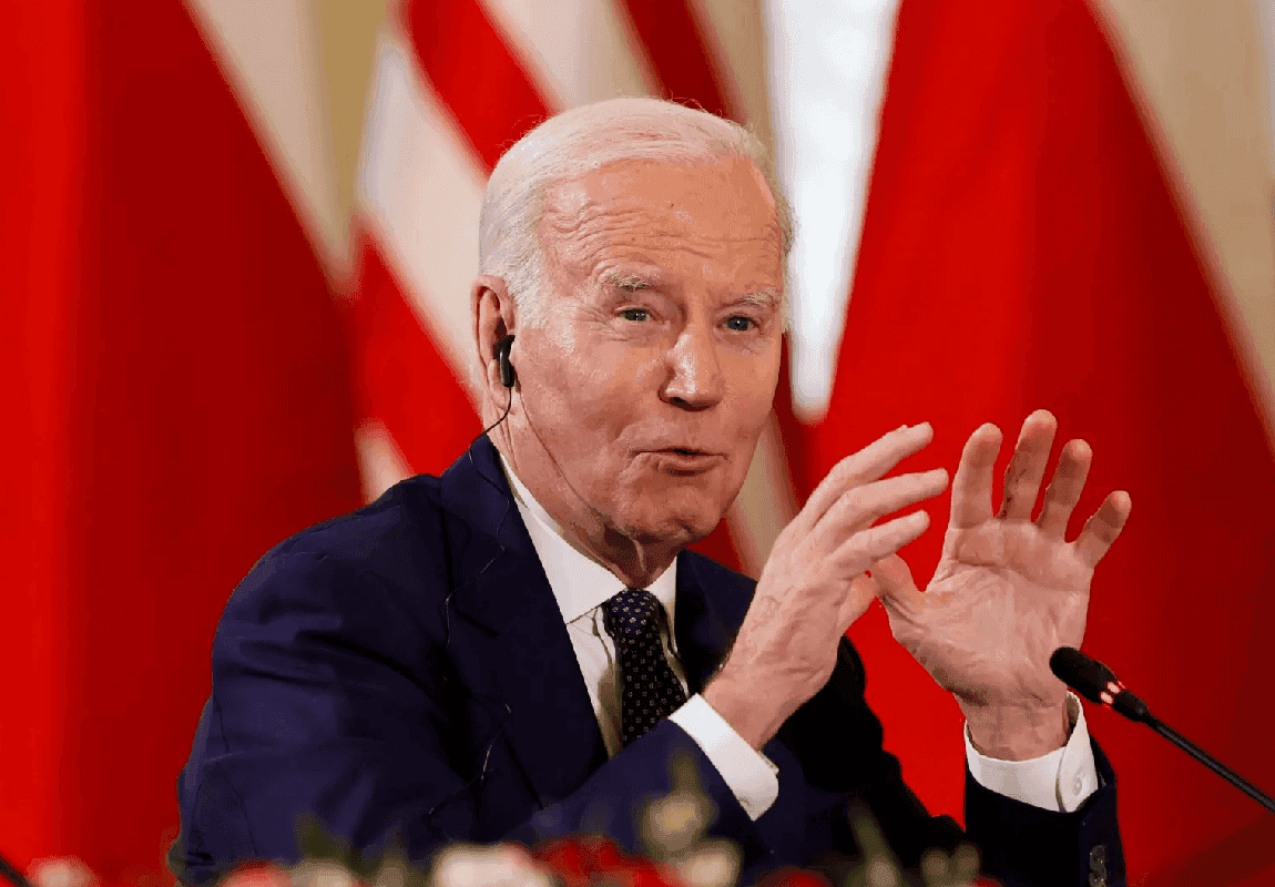 הנשיא ג'ו ביידנסקי? הבדיחה הלא מוצלחת של ביידן