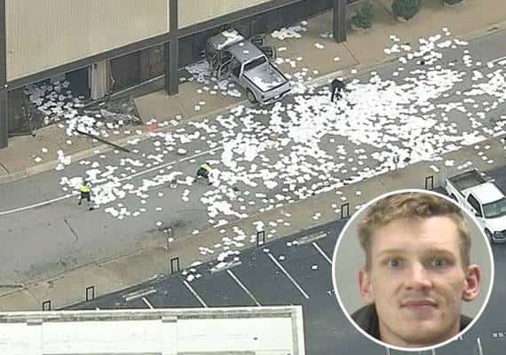 "בוגדים במדינה": תושב דאלאס התנגש במכוון בתחנת טלוויזיה 