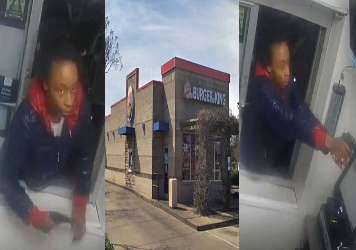 היא זעמה על השירות האיטי ב'דרייב ת'רו' של ברגר קינג, יצאה מרכבה, ניגשה לחלון השירות, ופתחה באש לעבר העובדים