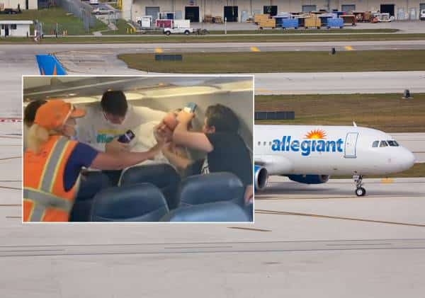 "זה היה טירוף מוחלט": קטטה אלימה על רקע עטיית מסכה רגע לפני ההמראה