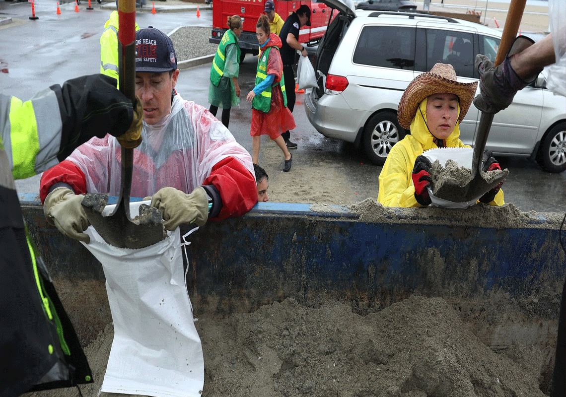 קליפורניה נערכת לקראת שיא סופת הילרי: "מכאן זה רק הולך להחמיר"