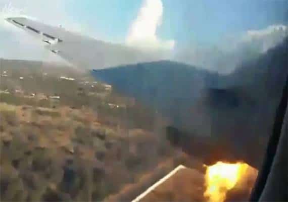 אימה בשחקים: צפו בתיעוד הנדיר מתוך מטוס שהתרסק