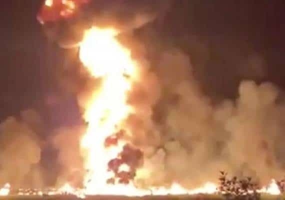 תיעוד: הגנבים ניקבו את צינור הדלק, עשרות נהרגו בפיצוץ