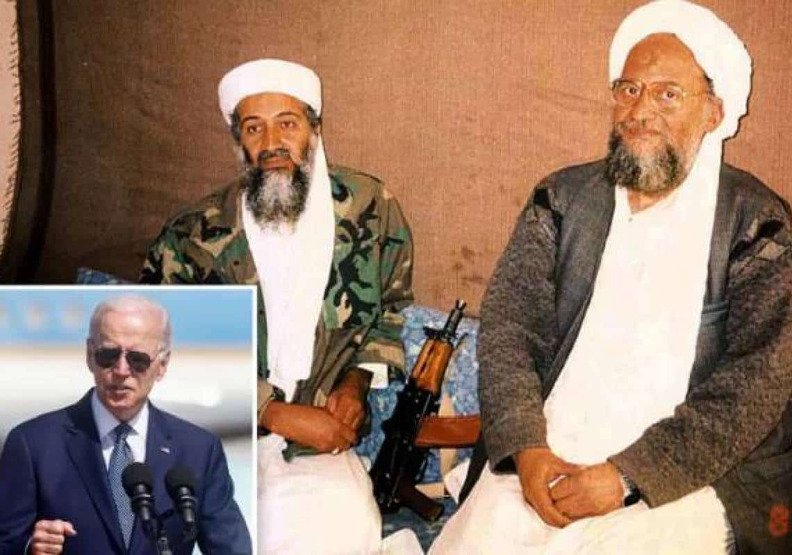 "נגדע ראש הנחש": ארצות הברית חיסלה את מנהיג אל-קאעידה איימן אל-זוואהרי