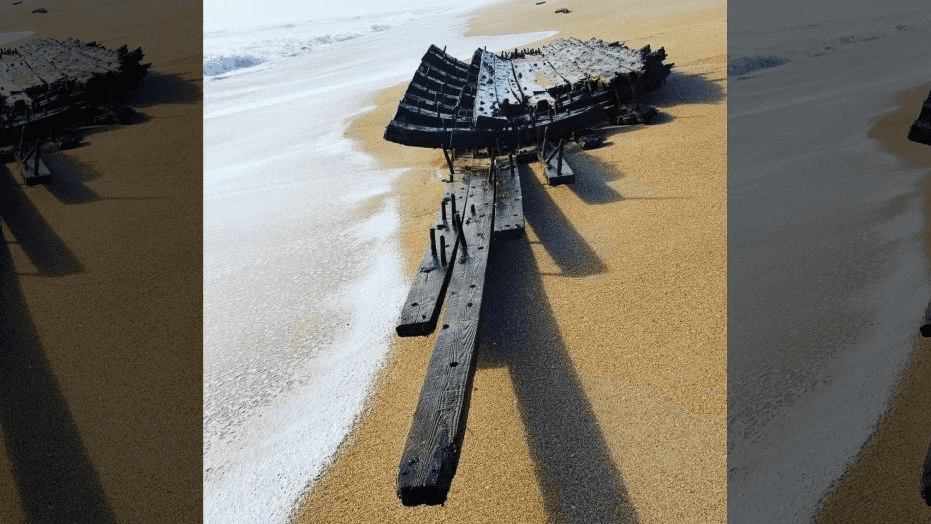 שבר ספינה מהמאה ה-18 שנחשב "הגביע הקדוש של הספינות הטרופות" נסחף לחופי פלורידה ונתגלה על ידי מתרחצים
