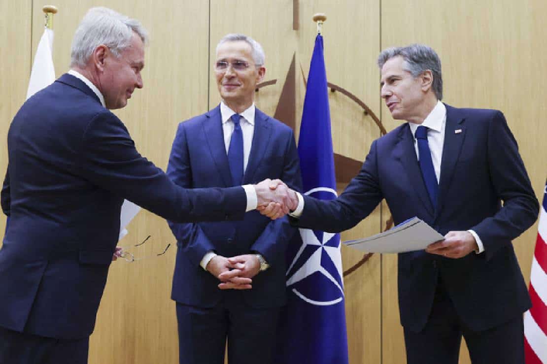 בהובלת ארה"ב: ‏פינלנד הנייטרלית הצטרפה רשמית לגוש נאט"ו ‏