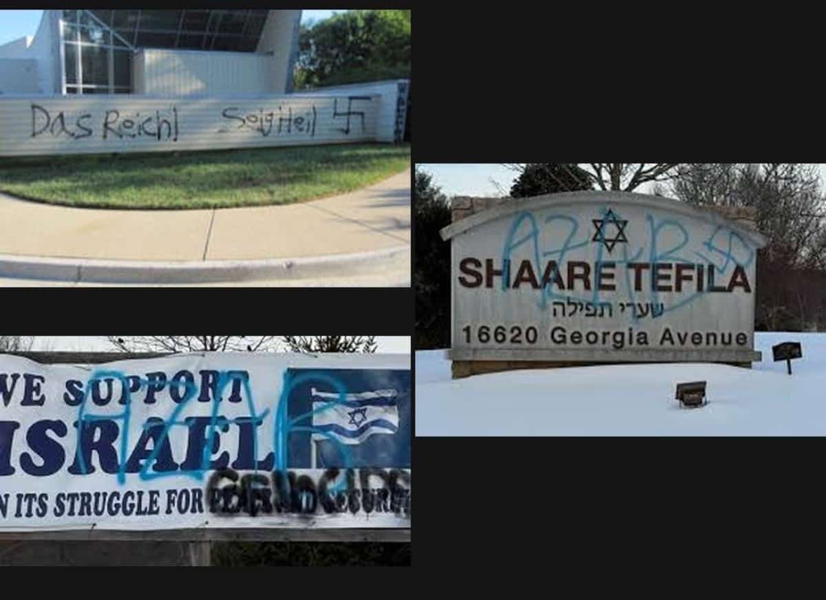 ריססו את בית הכנסת — ונעלמו: ה־אפ.בי.איי מציע פרס למי שיפתור את התעלומה