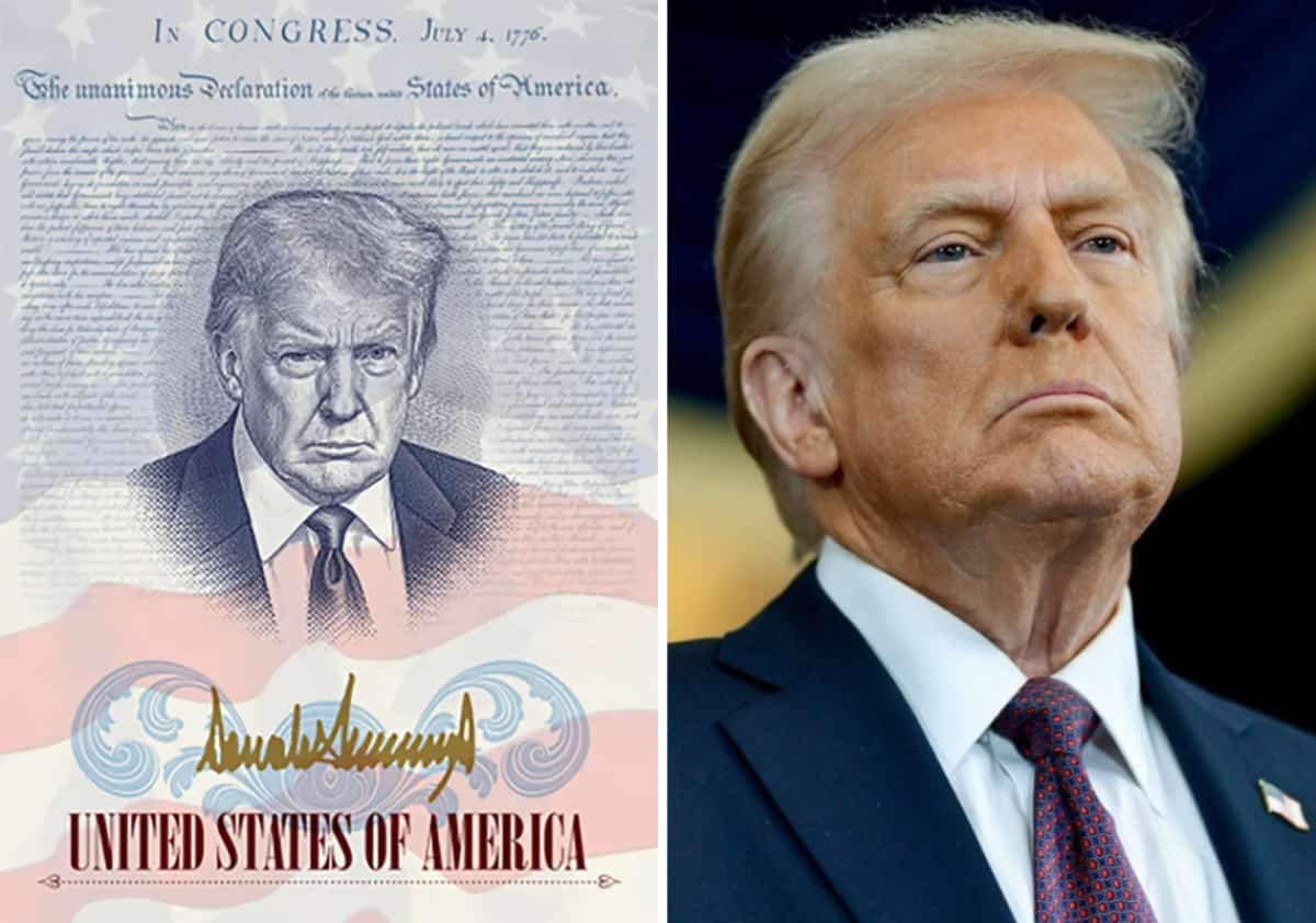 דיוקנו של טראמפ מגיע לדרכון האמריקאי: מחלקת המדינה הכריזה על מהדורה מיוחדת