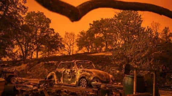 השריפות בצפון קליפורניה: שני ילדים קטנים וסבתא רבתא שלהם נעדרים 