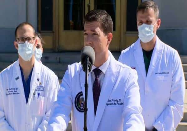 "מצבו טוב מאוד, אנו מעודדים אותו להמשיך בעבודתו": הנשיא לרופאיו - "אני מרגיש שאני יכול לצאת מכאן היום"