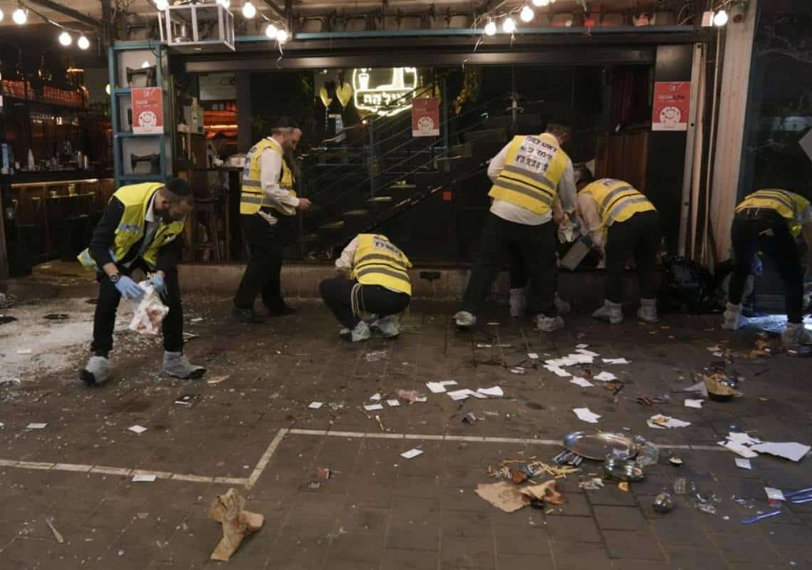 פיגוע ירי במרכז תל אביב: 2 נרצחים, 4 נפגעים באורח קשה ואנוש בכמה זירות ברחוב דיזנגוף