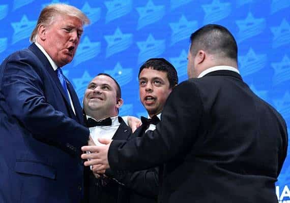 נאומו ההיסטורי של הנשיא ב-IAC: כך הפכה יהדות ארה"ב לקלף אסטרטגי בפוליטיקה האמריקאית