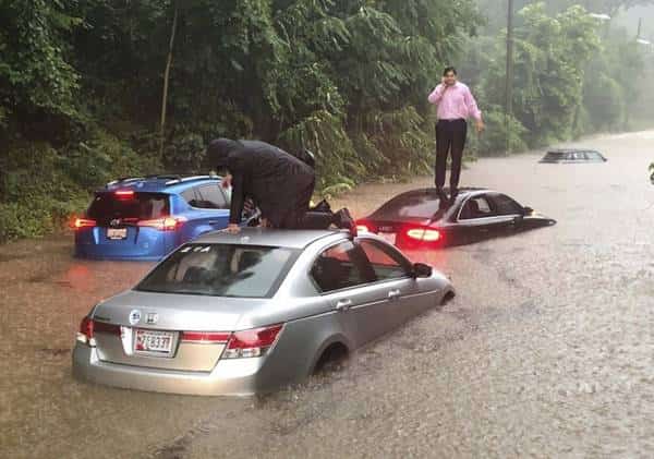 מערכה חורפית הציפה את רחובות וושינגטון די. סי.