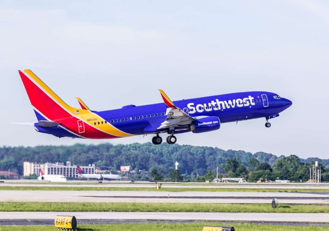 נוסע התפרע במהלך טיסת סאות'ווסט איירליינס מטקסס