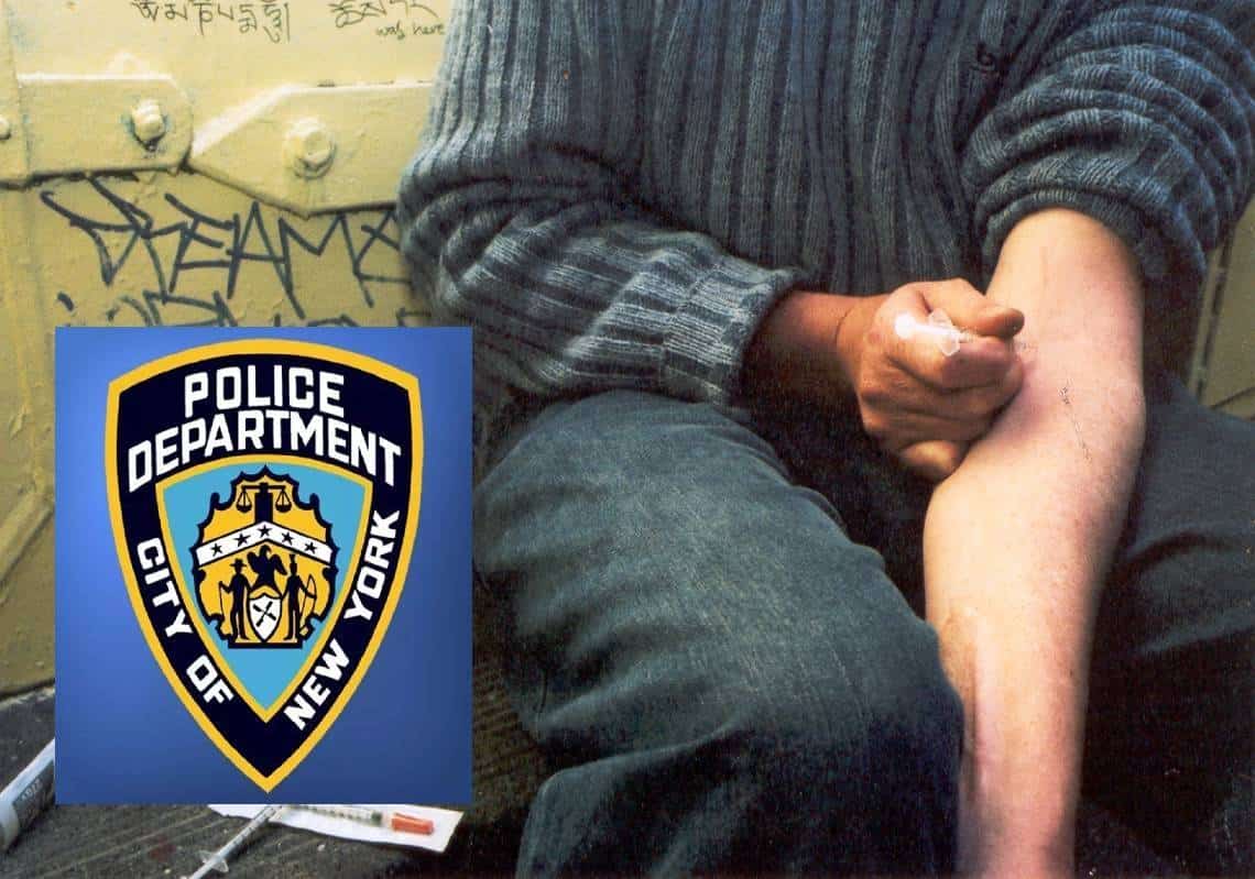 מדיניות חדשה ב-NYPD: "אם מישהו ברחוב מזריק, תעזבו אותו בשקט"