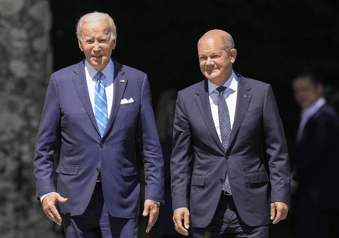 ה'וול סטריט ג'ורנל' מדווח: ביידן היה אמור להיפגש עם קנצלר גרמניה – אבל החליט ללכת לישון 