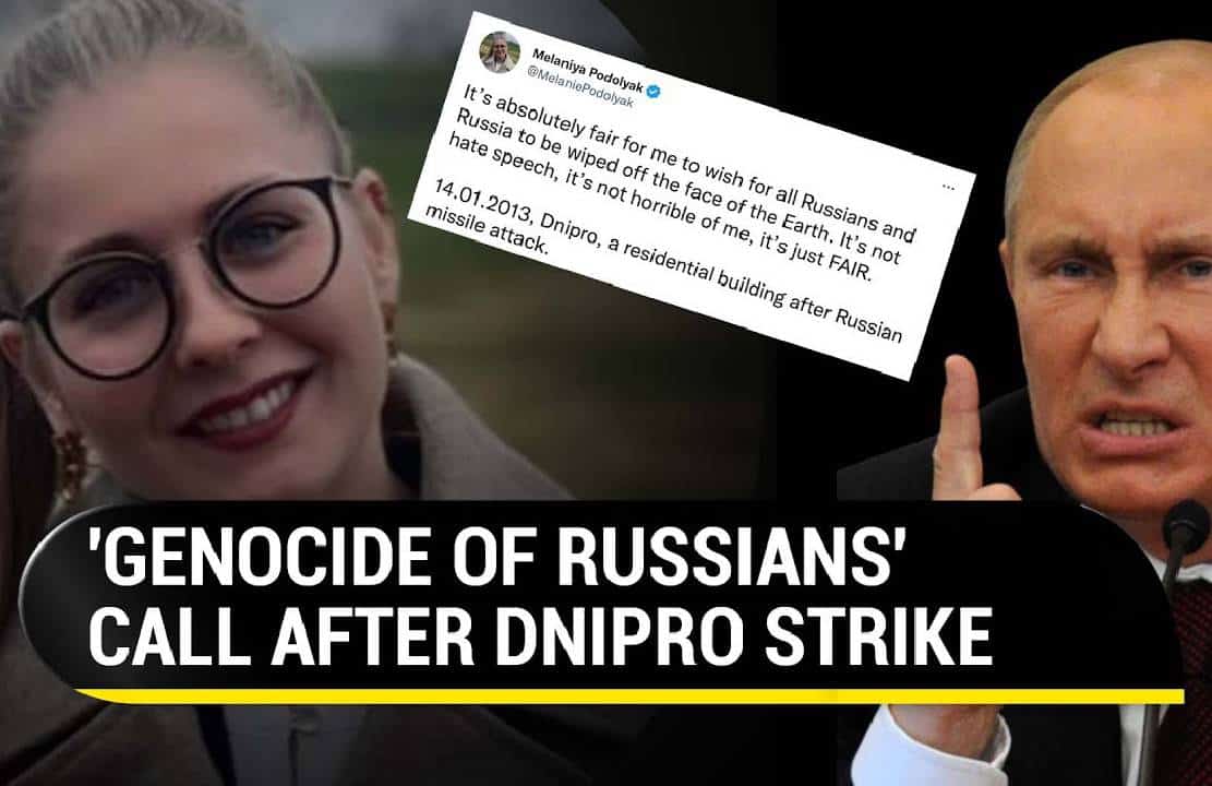 ‏פעילה אוקראינית שזכתה לשבחים בתקשורת המערבית אומרת שהיא רוצה "לרצוח את כל הרוסים ולמחוק אותם מעל פני האדמה"‏