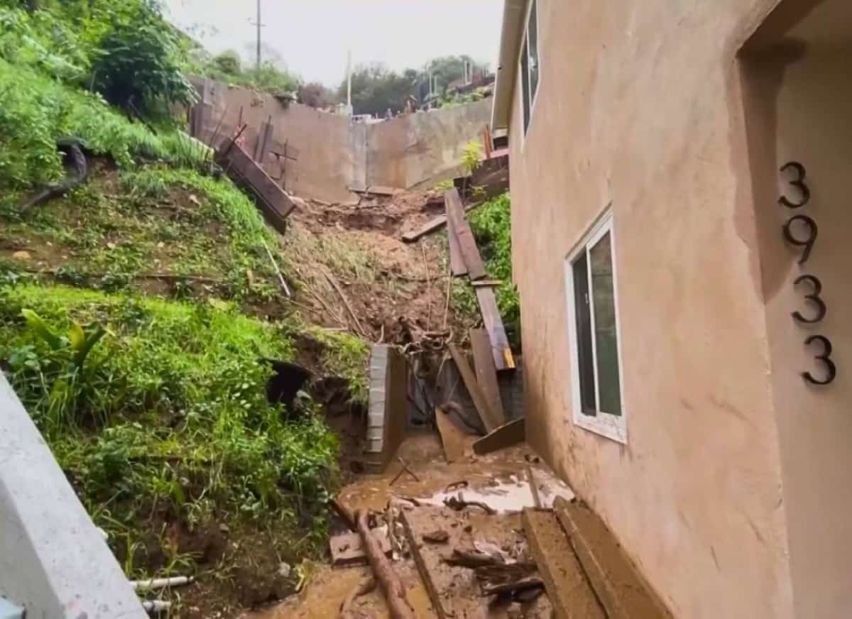 קליפורניה מוצפת: זרם בוץ כמעט קבר דייר בסן פרננדו ואלי — וסוף שבוע מסוכן נוסף כבר בדרך