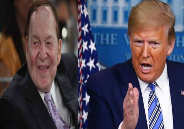 טראמפ ואדלסון בהתנגשות חזיתית: "זו הייתה שיחה טעונה מאד"