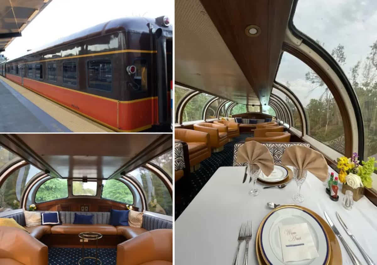 הקרון המשוחזר משנות ה-50 כולל חמישה חדרי שינה, בר וחדר אוכל מפואר, ופועל על קו אמטרק מאוקלנד ללוס אנג'לס בעלות של 10,000 דולר לקבוצה של עד שישה אנשים