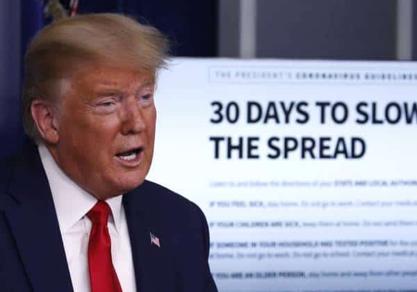 הנשיא טראמפ: "היערכו לשבועיים קשים במיוחד"