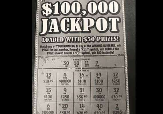 הונאת כרטיס הגירוד: צמד נוכלים דרש פרס של 100 אלף דולר במרמה