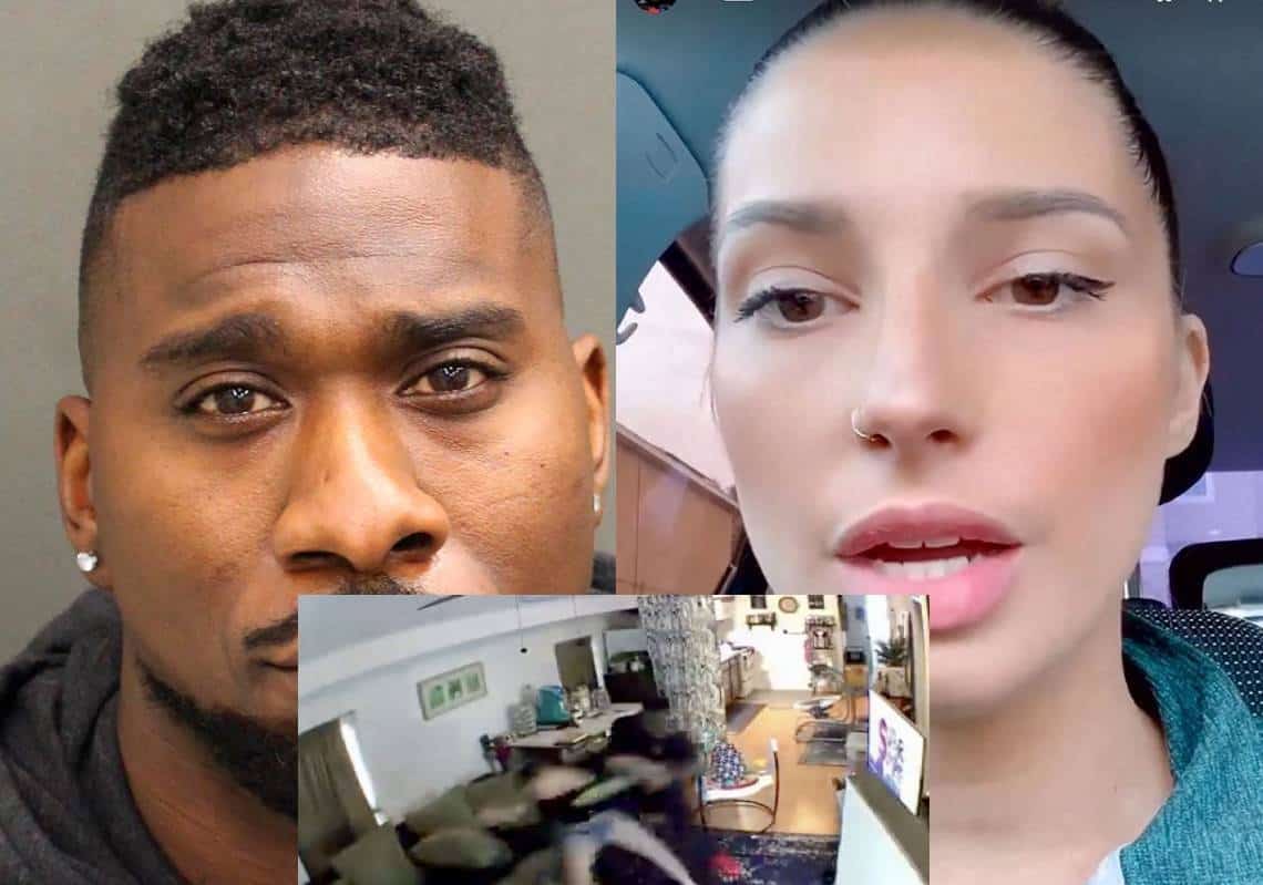 כוכב אמריקאי או מפלצת? סרטונים קשים לצפייה - שחקן ה-NFL הכה קשות את זוגתו, שוחרר בערבות, ועתה היא חוששת לחייה