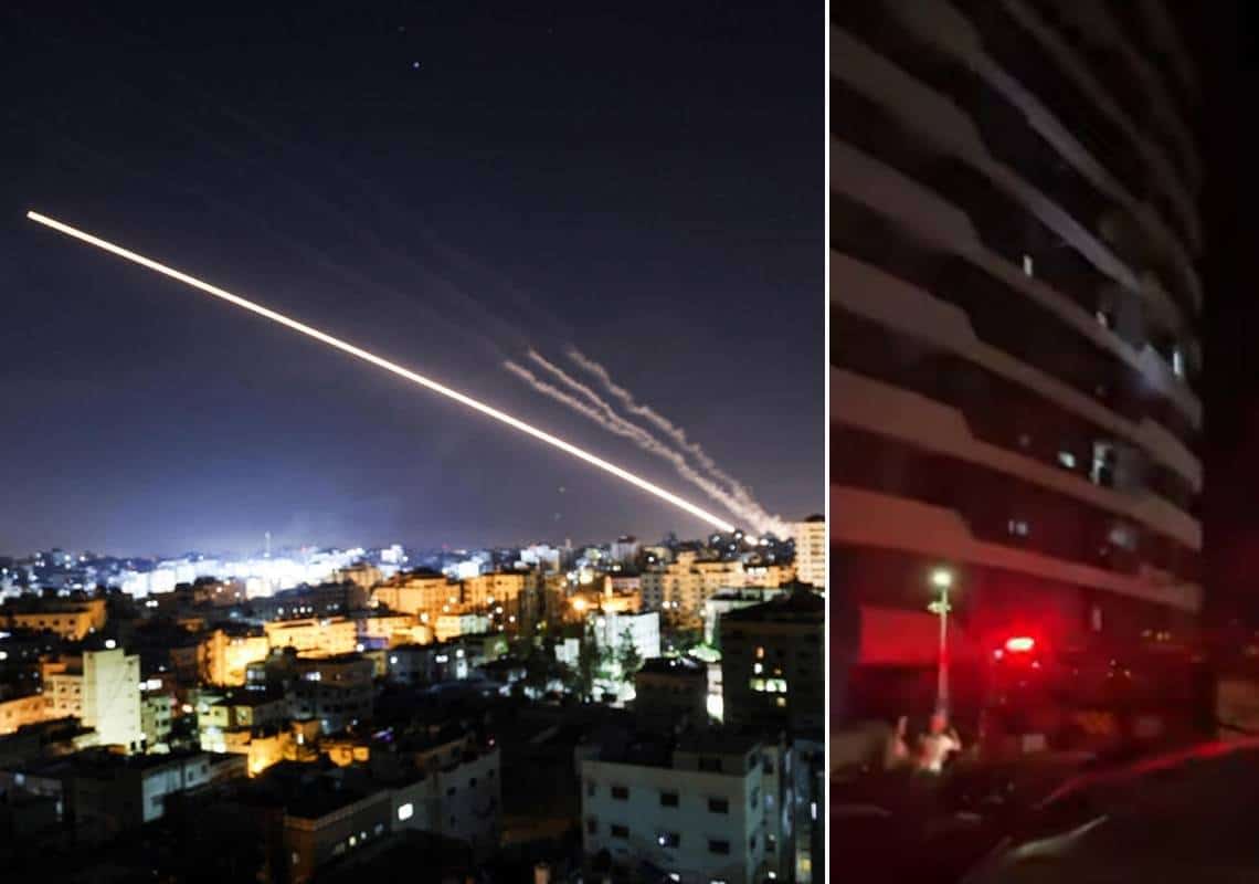 ירי הרקטות נמשך: מטחים ליליים לעבר באר שבע ואשקלון, פגיעה ישירה בבניין באשדוד