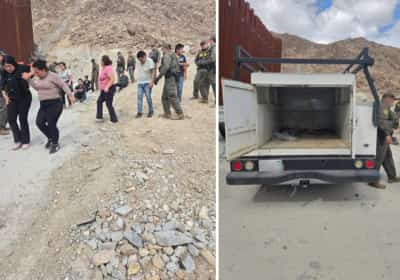 ניסיון הברחה בדרום קליפורניה: עשרות מהגרים נדחסו לרכב, הנהג נמלט ברגל למקסיקו