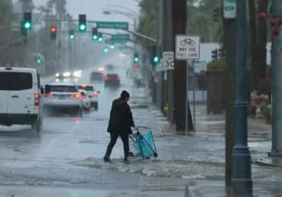 דרום קליפורניה מתחילה את השבוע ברוחות עזות ומסיימת אותו בגשם: כך תיראה תחילת השנה החדשה