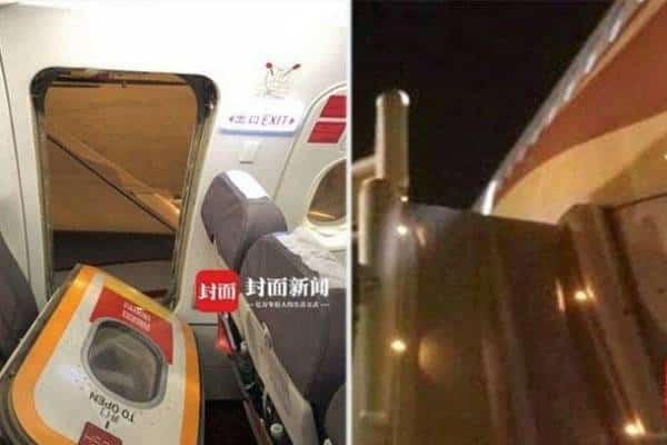 מיהר למזוודות: נוסע פתח את דלת החירום עם נחיתת המטוס