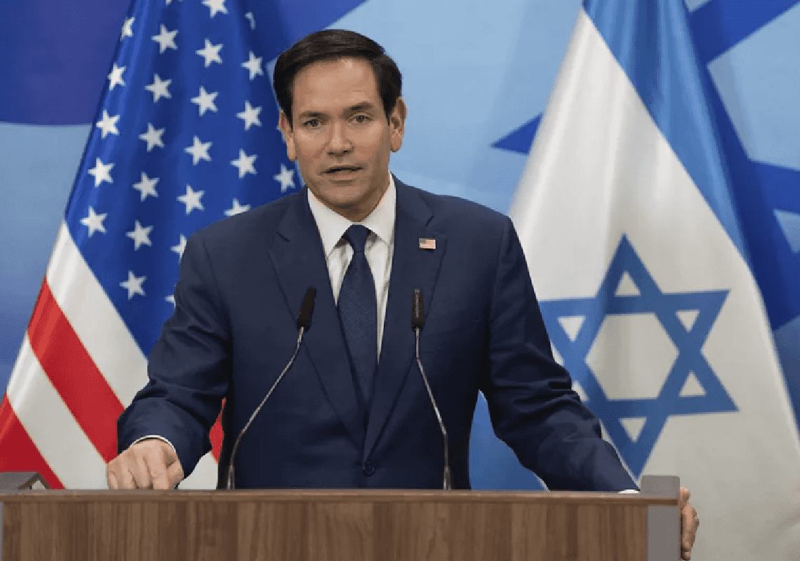 מרקו רוביו בנאום תקיף בירושלים: "במקום ללמוד מישראל – שכנותיה בחרו להילחם בה"