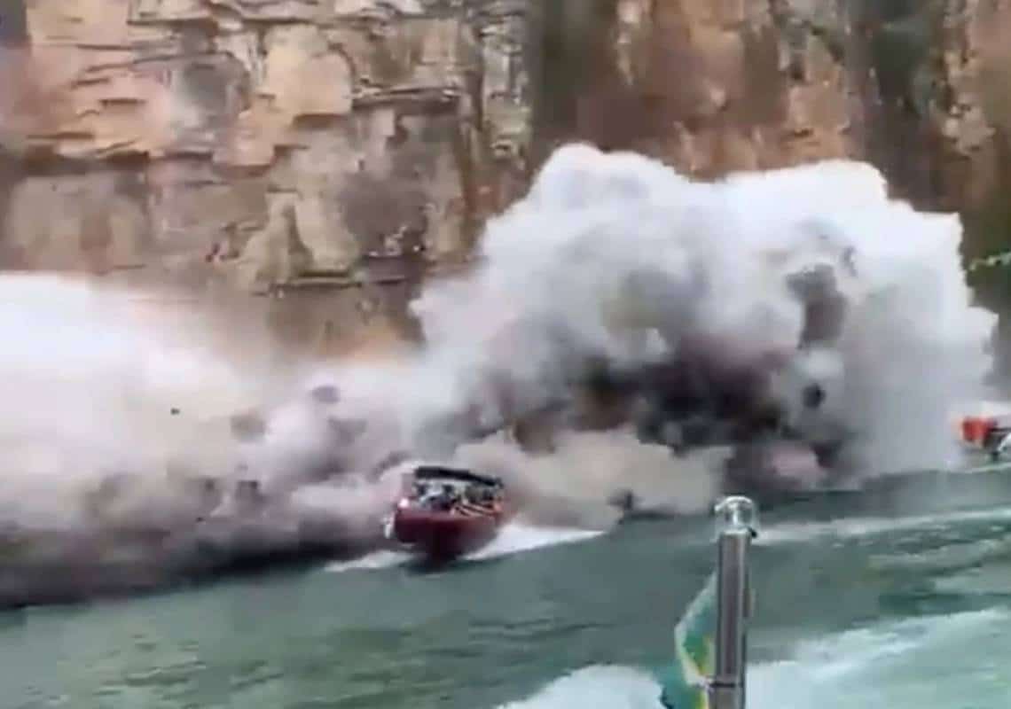 אסון בברזיל: לפחות שבעה הרוגים בהתמוטטות סלע ענק 