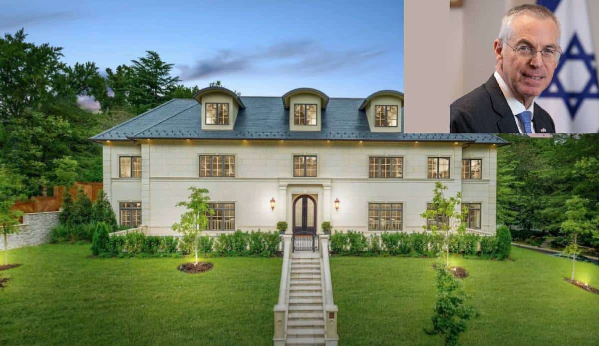 נדל"ן יקר: ישראל רכשה אחוזה עם 12 חדרי אמבטיה בעלות מיליונים - "עבור השגריר הישראלי"
