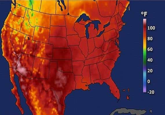 יש לי יום יום חם: מיליוני אמריקאים חוגגים את ה-4 ביולי בתנאי מזג אוויר קיצוניים