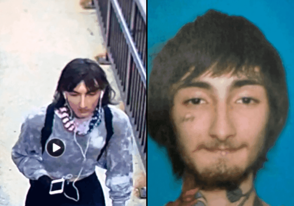 בפאה שחורה וצעיף: החשוד בטבח בהיילנד פארק הסתיר את זהותו עם בגדי נשים