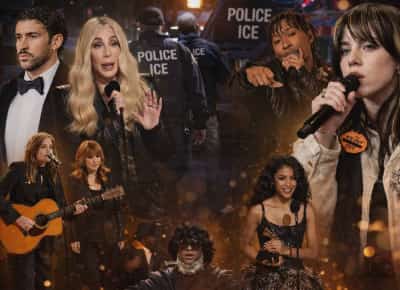 מוזיקה עם אגרוף מורם: טקס הגראמי הפך לערב מחאה פוליטי חסר תקדים