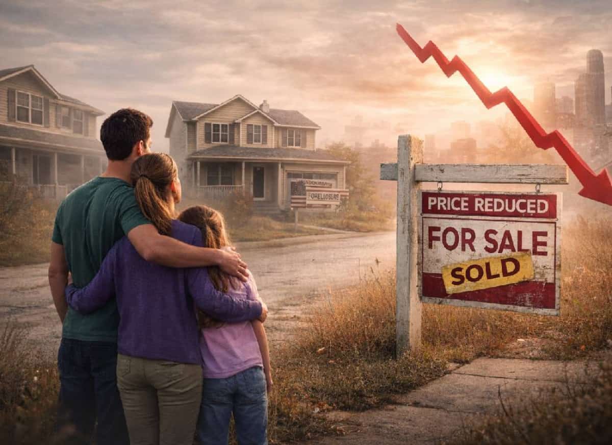 שוק הדיור האמריקאי בסכנה: מכירות בתים צנחו ב-8.4% בינואר — הירידה החדה ביותר מאז 2022