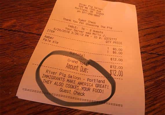 " מהגרים בישלו עבורכם את האוכל הזה": מסעדה בפורטלנד לוקחת חלק בגל המחאה