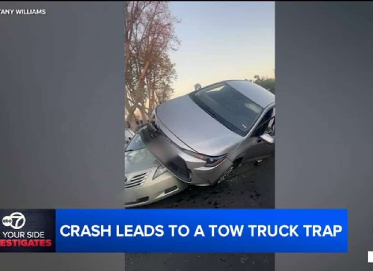 קליפורניה: נפגעה בתאונה ונעקצה בידי מתחזה - הונאת גרר הותירה חולה ללא רכב וללא דרך לדיאליזה